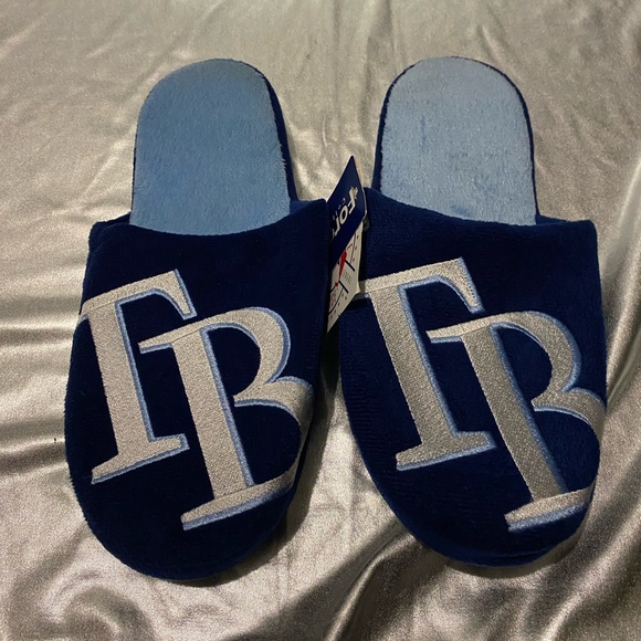 Tampa Bay Rays House Slippers - Picture 1 of 3